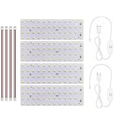 4PCS Led Backlight Board Kit KC009 KC010 for Bambu Lab 3D Printing | USB Dimmer Switch with Touch...