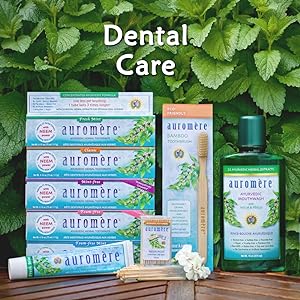 Auromere dental care products