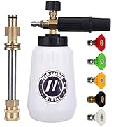 M MINGLE Foam Cannon, Replacement Parts for Sun Joe SPX Series Pressure Washer, with 5 Nozzle Tip...