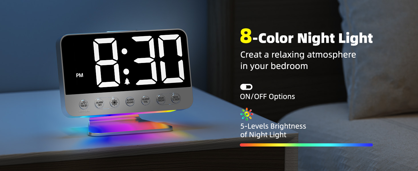 digital alarm clock