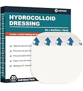Ceeport 20 Pack Hydrocolloid Wound Dressing, 4