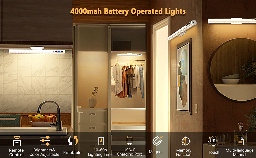 Battery Powered Lights
