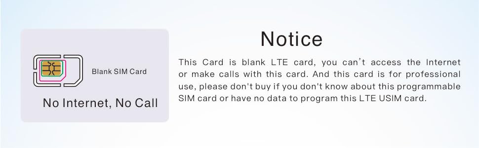 SIM NOTICE