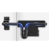 TRIPLE DEER Heavy Duty Slide Bolt Gate Latch, Sliding Bolt Door Lock with Padlock Hole, Slide Bol...