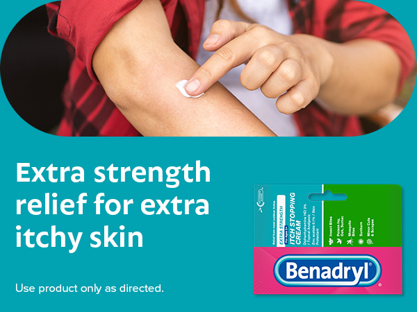 Benadryl Extra Strength Itch Stopping Cream