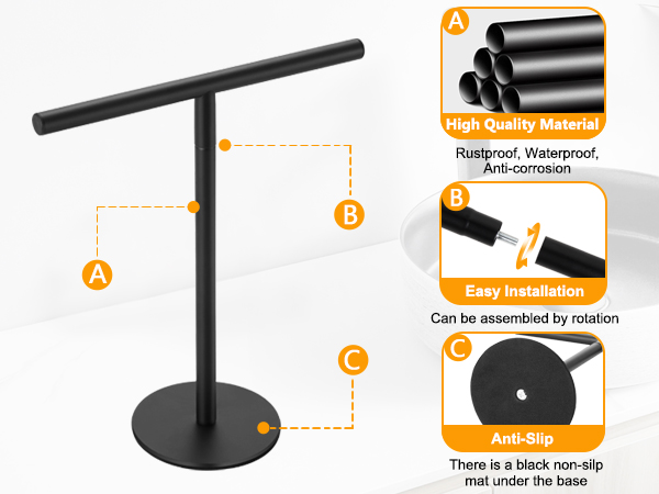 towel rack stand