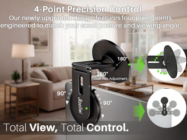 Magnetic Laptop Phone Mount