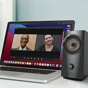 using T60 for call with coworkers using Clear Dialog function so they sound clearer