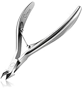 FERYES Cuticle Clipper Professional Manicure and Pedicure Cuticle Remover Tools, Medical Grade St...