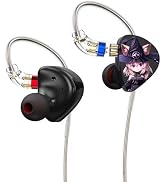 EZ EAR CVJ Night Elf Good-Looking Dual-Channel Three -Unit in Ear Monitor Wired Earbuds with DLC ...