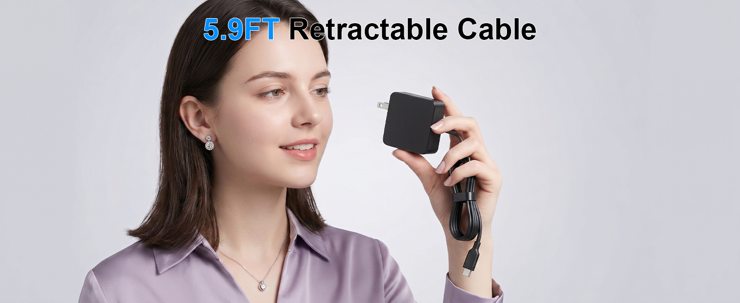 5.9FT Retractable Cable