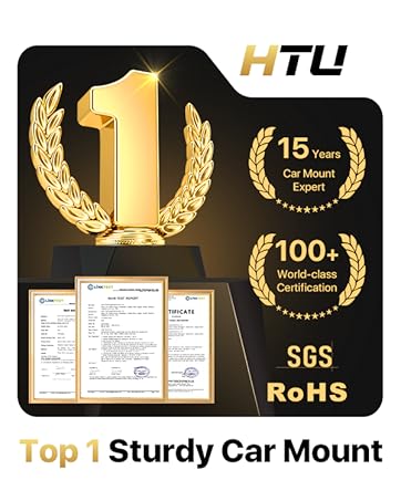 htu car mount phone holder