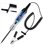 AWBLIN Automotive Test Light 3-60V DC Digital LED Circuit Tester, Heavy Duty Light Tester with Vo...