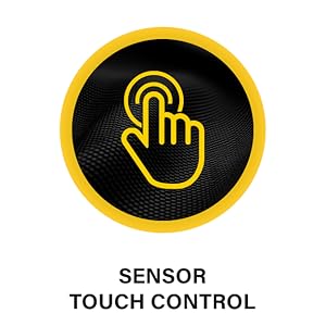 touch sensor controls on earbuds