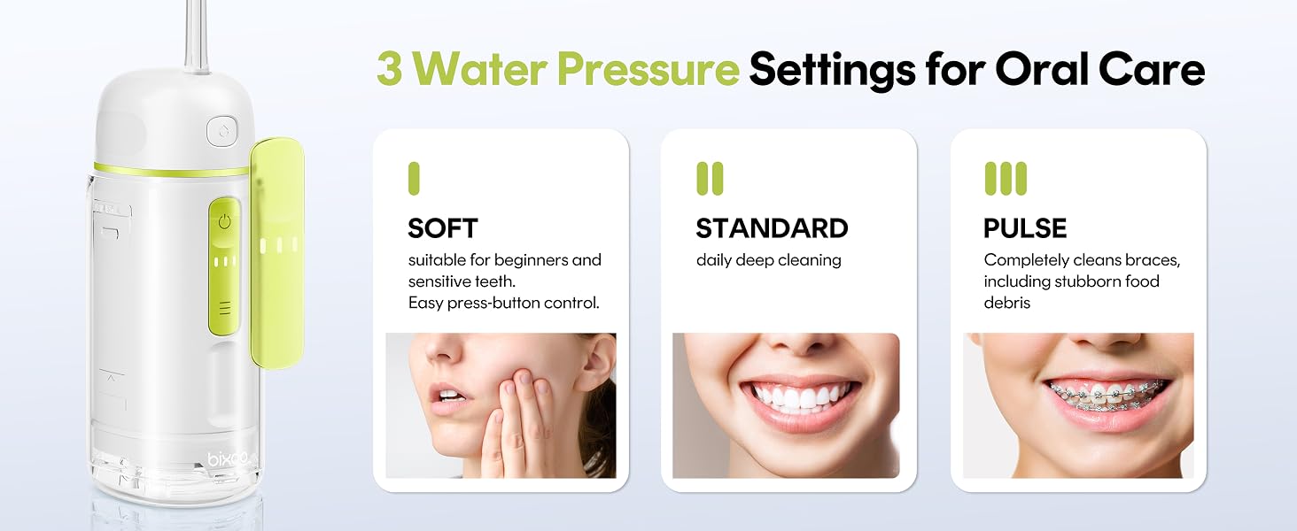 bixdo A30 PE Travel Size Water Flosser