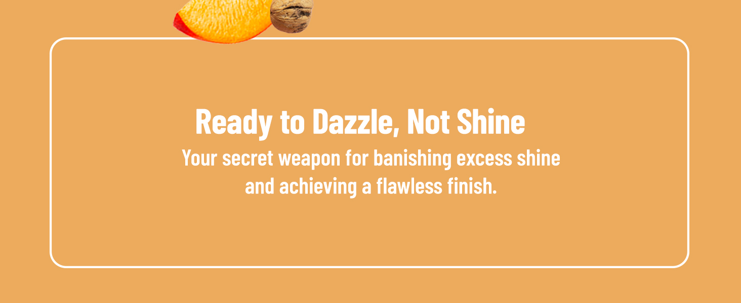 Your secret weapon for banishing excess shine and achieving a flawless finish