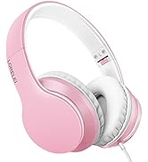 LORELEI X6 Over-Ear Headphones with Microphone, Lightweight Foldable & Portable Stereo Bass Headp...