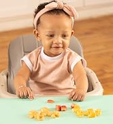 baby food catching placemat with food self feeding set