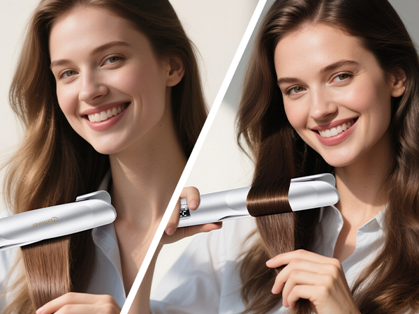 flat iron for short hair