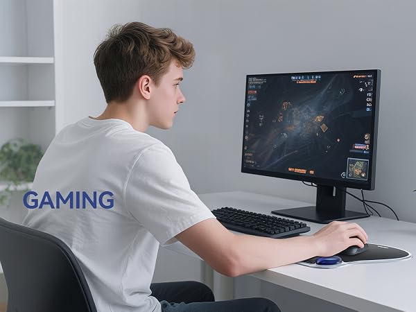 mouse pad with wrist rest