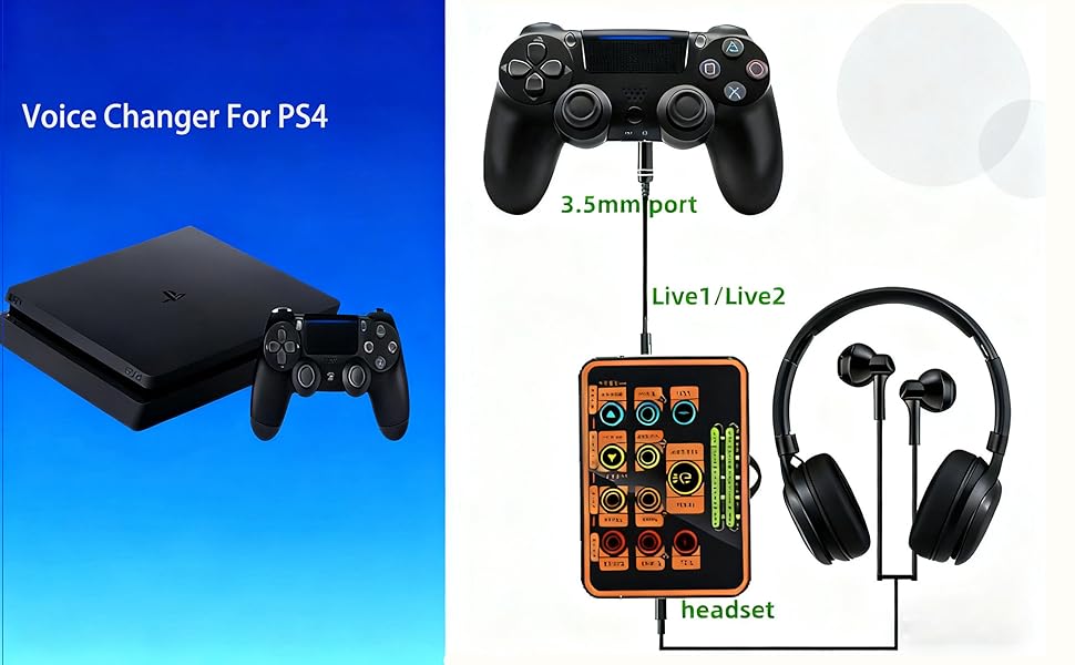Voice changer for PS4