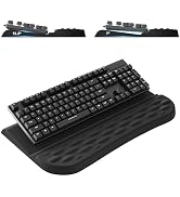 Laborio Keyboard Wrist Rest Stand for Desktop, 2 Angle Adjustment Ergonomic Computer Keyboard Sta...
