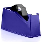 Blue Heat Tape Dispenser, Masking Tape Dispenser, Holder Fits 1" 3" Core | Weighted Desktop Tape ...