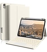 BQDIYOO Keyboard for iPad 11th Gen, 11/10.9inch iPad Case with Pencil Holder, Multi-Touch Trackpa...