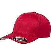 Flexfit Men's Wooly Combed Twill Fitted Baseball Cap