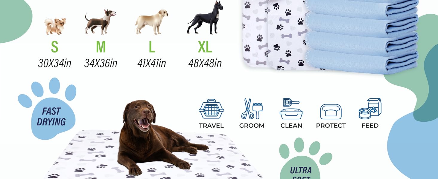 washable pee pads for dogs