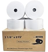 (8 Rolls - 1 Case) 3 1/8