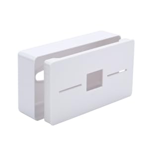 White tissue box with bottom
