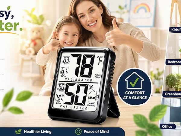 temperature and humidity monitor