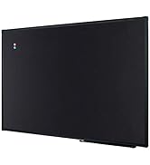 XBoard Magnetic Chalkboard Blackboard 48 x 36, Chalk Board/Black Board with 2 Magnets, Black Alum...
