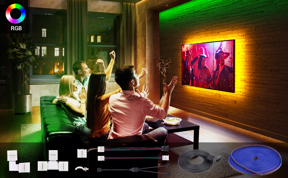 led light strip connector 4 pin