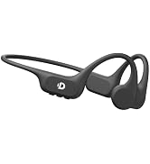 DEMICEA 32GB MP3 Soft Silicone Open Ear Bone Conduction Headphones | 8H Playtime,IP68 Water Resis...