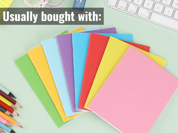 Blank Notebooks for Kids, Mini Notebooks for Kids, Mini Journal for Students