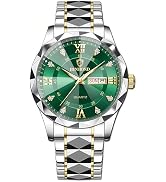 Gosasa Luxury Men's and Women's Business Diamond Stainless Steel Waterproof Roman Numeral Analog ...