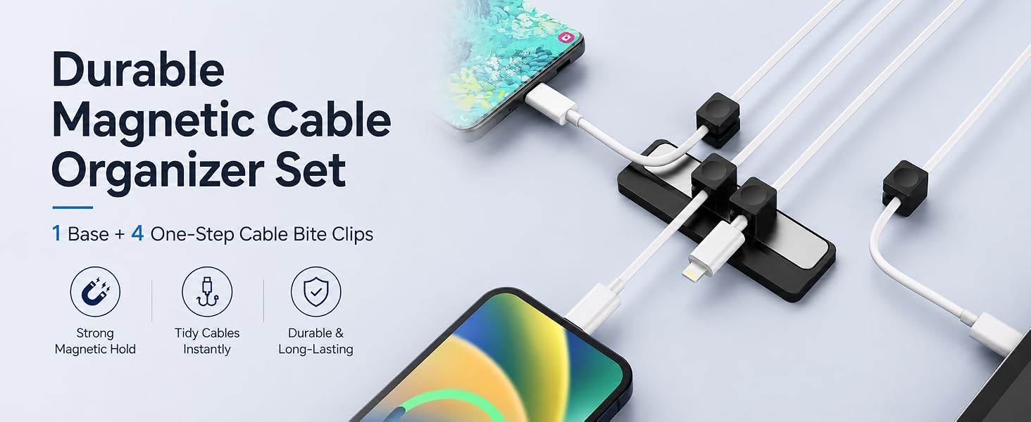 magnetic cable management