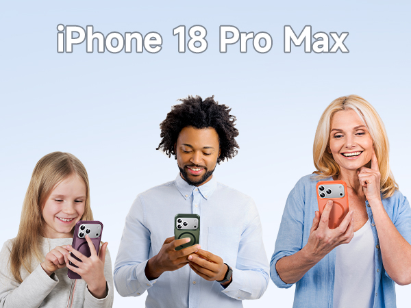 iPhone 18 pro max case with magsafe screen protector i phone 18 pro max cover funda para