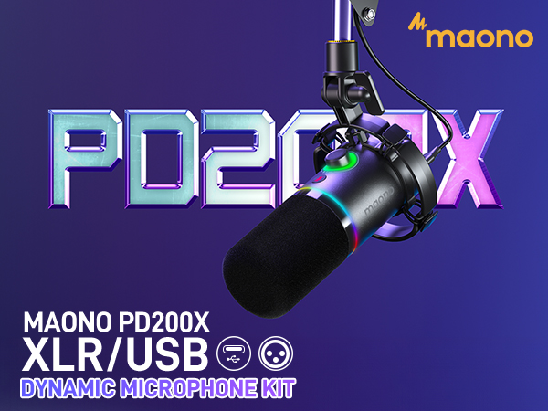 MAONO XLR USB Dynamic Microphone