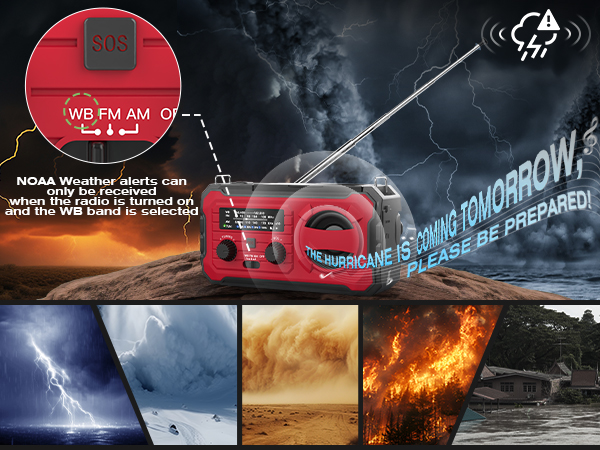 emergency radio weather radio hurricane preparedness items radio emergency supplies