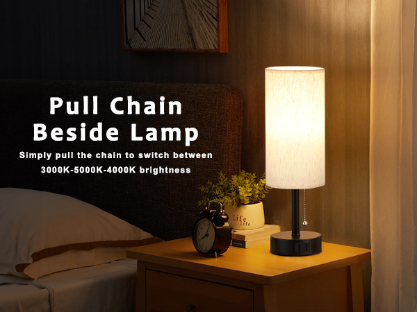 bedside lamps set of 2