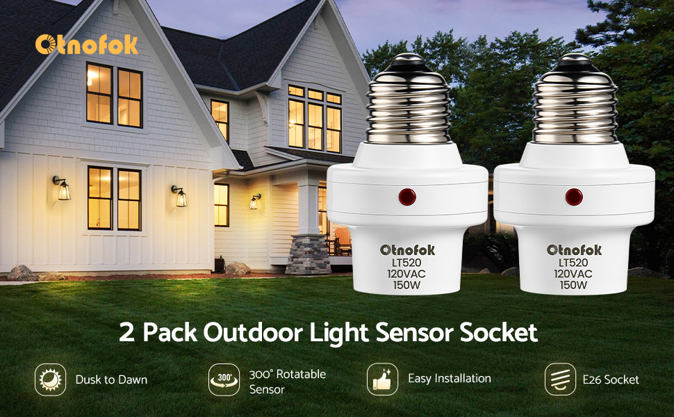 Light sensor socket