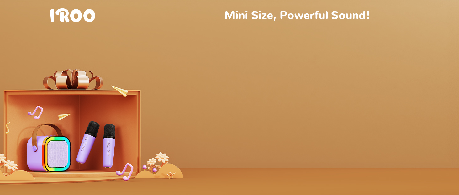 Mini Karaoke Machine for Kids Adults