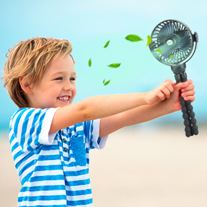 portable fan for stroller, hand held fan