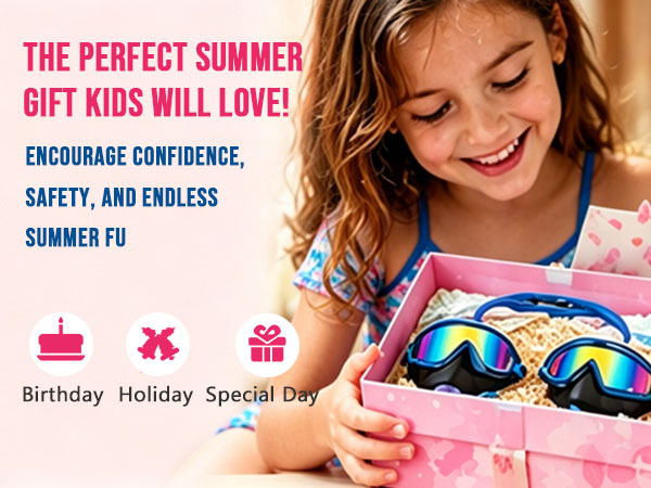 Kids Swim Goggles Swimming Goggles for Kids Boys Girls GIFT