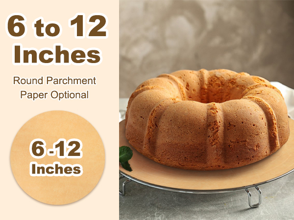 cake pan parchment liners 8 inch