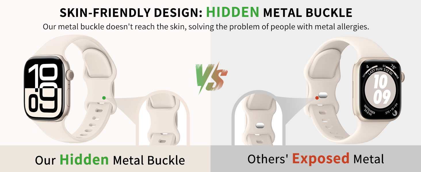 the difference between metal buckles and metal buckles