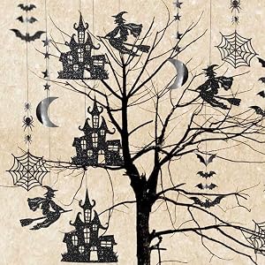 Scary Figures on Tree
